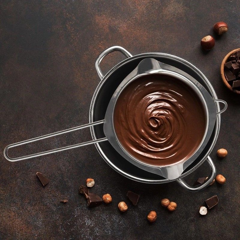 Bol din oţel pentru topire la bain-marie