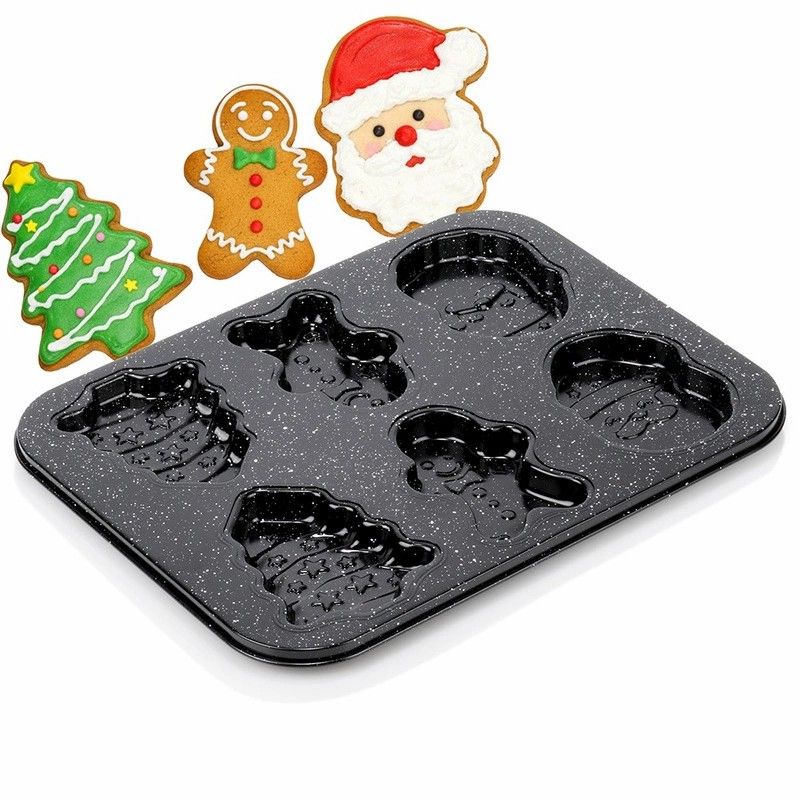 Formă pentru biscuiţi cu înveliş granit
