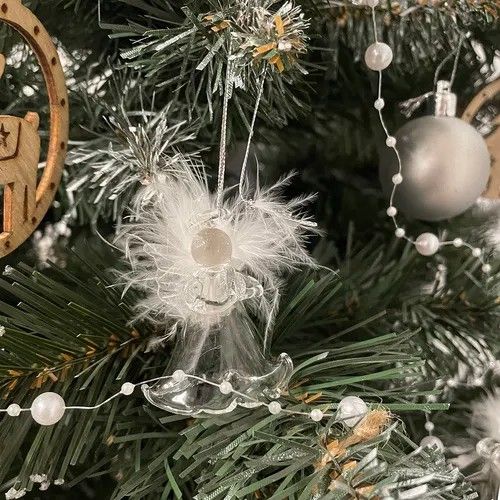 Ornamente din sticlă pentru brad – îngeraşi