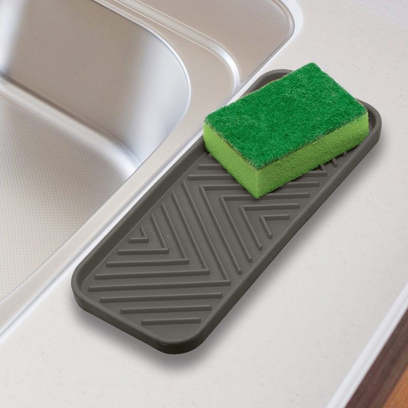 Suport pentru lichidul şi buretele de spălat vase